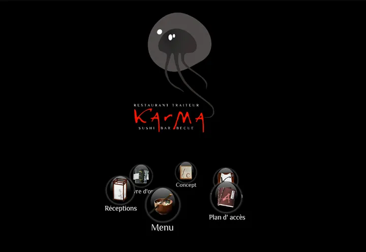 Le Karma Menu 3D